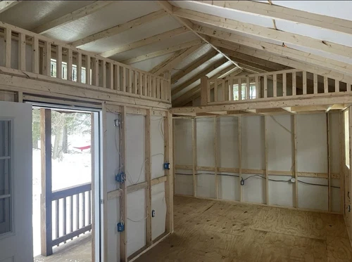 SALE!!! New 12'x20 New and Finished Cabin $28,500! - Picture 4 of 4