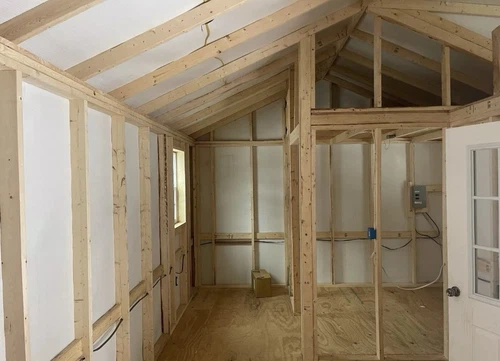SALE!!! New 12'x20 New and Finished Cabin $28,500! - Picture 2 of 4
