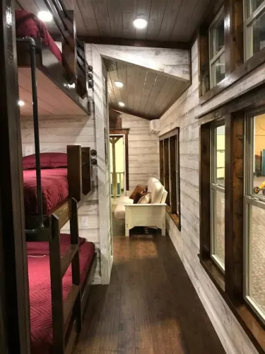 ELEGANT RUSTIC CABINS TINY HOUSE CABIN HOME CUSTOM BUILT FOR YOUR LOT/PROPERTY - Picture 5 of 24
