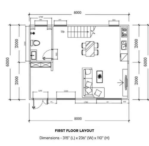 Double Story House 2024 Tiny House, Foldable Tiny Home with Well Equipped... - Picture 3 of 8