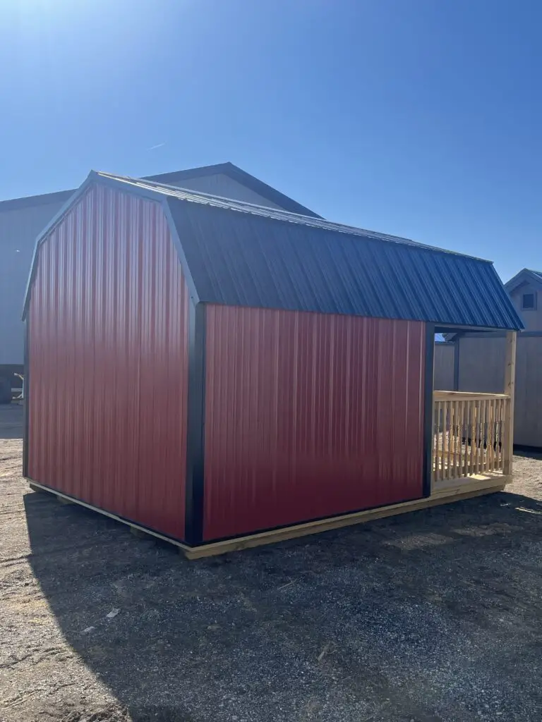 12x16 Lofted Cabin
