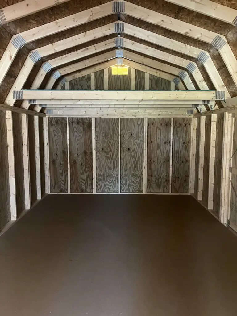 12x30 Side lofted cabin