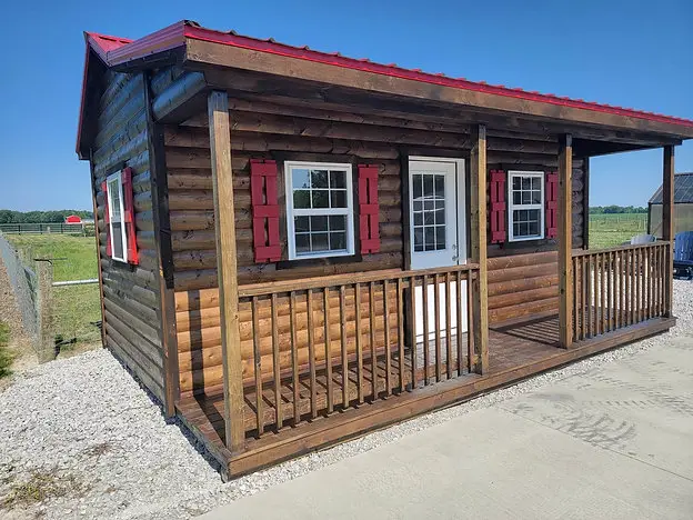 Media: 10 x 20 Backwoods Cabin - Instock #JT1806