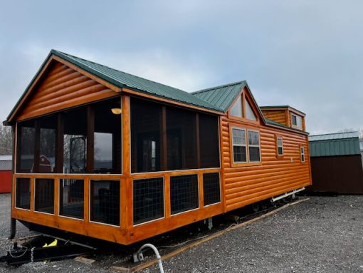 14x38 Smokey Mtn Cabin Park Model - Turn key-On Display- Replacement model in construction - Image 2