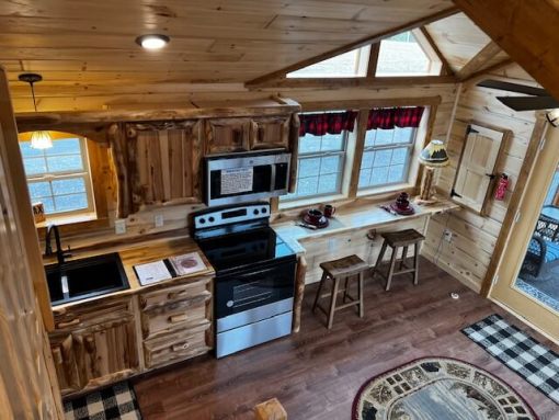 14x38 Smokey Mtn Cabin Park Model - Turn key-On Display- Replacement model in construction - Image 16