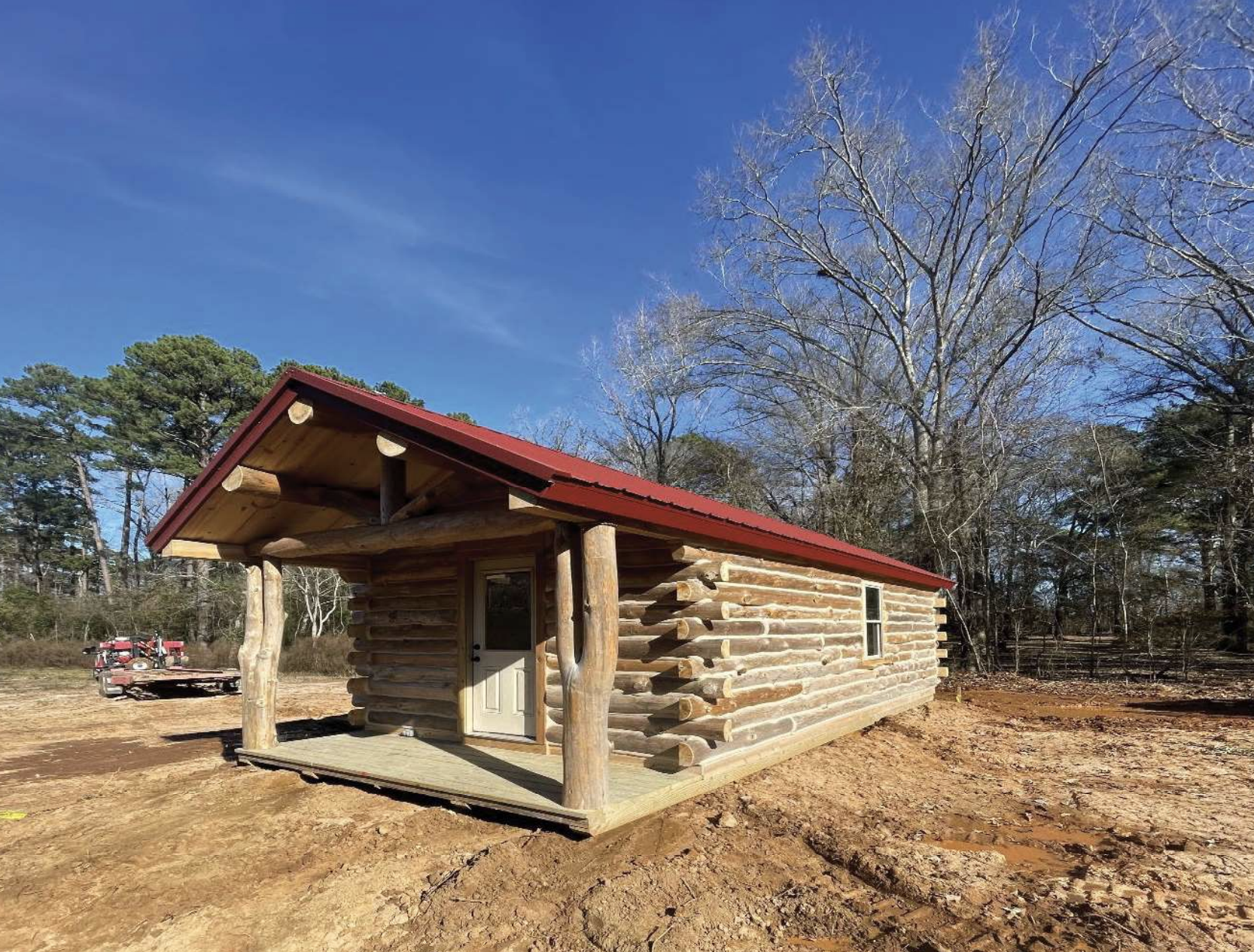 A Cabin Model Showcasing Amish-Quality Craftsmanship and Design