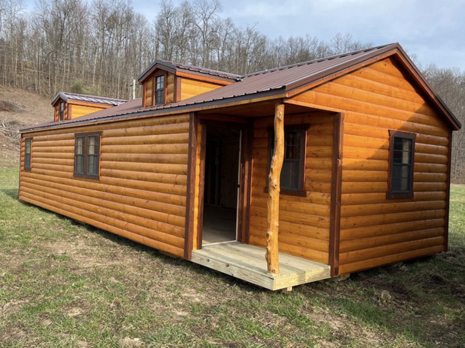 Discover a Cozy 16×40 Cabin for $28,825