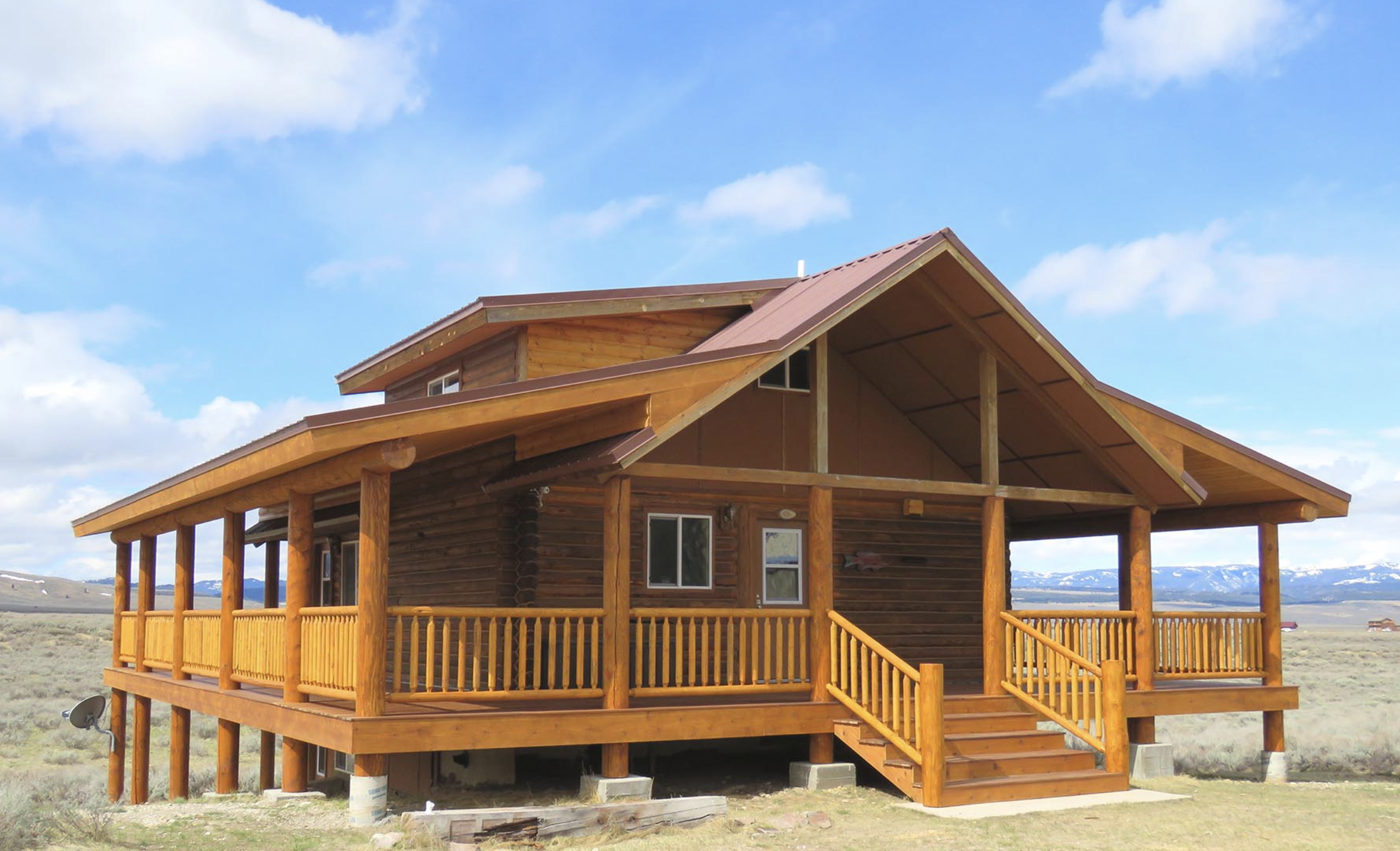 Mountain Cabin with Rustic Elegance on 19 Acres