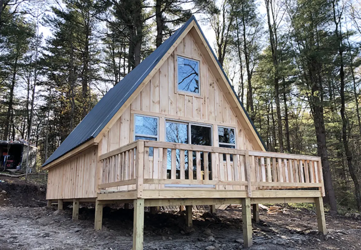 $49,900 Timberline Lodge A-Frame Cabin
