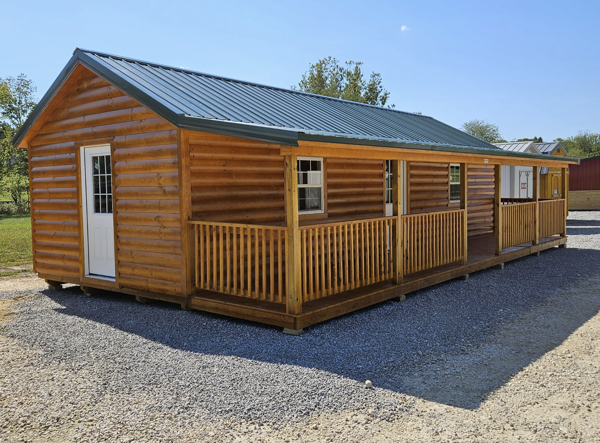 14×36 Portable Cabin with Rustic Charm Under $30,000