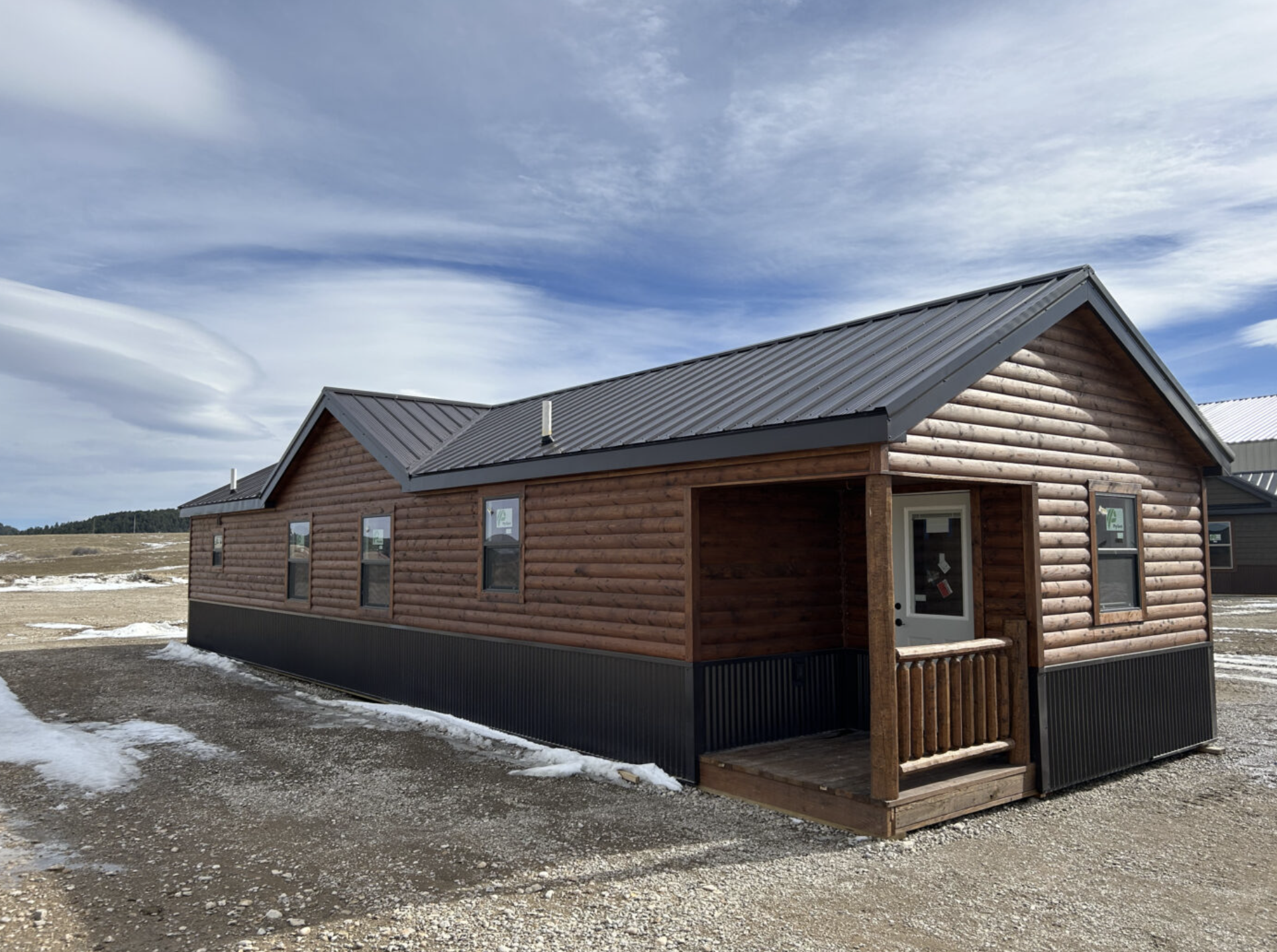 16x54 Cabin From Montana Shed Center