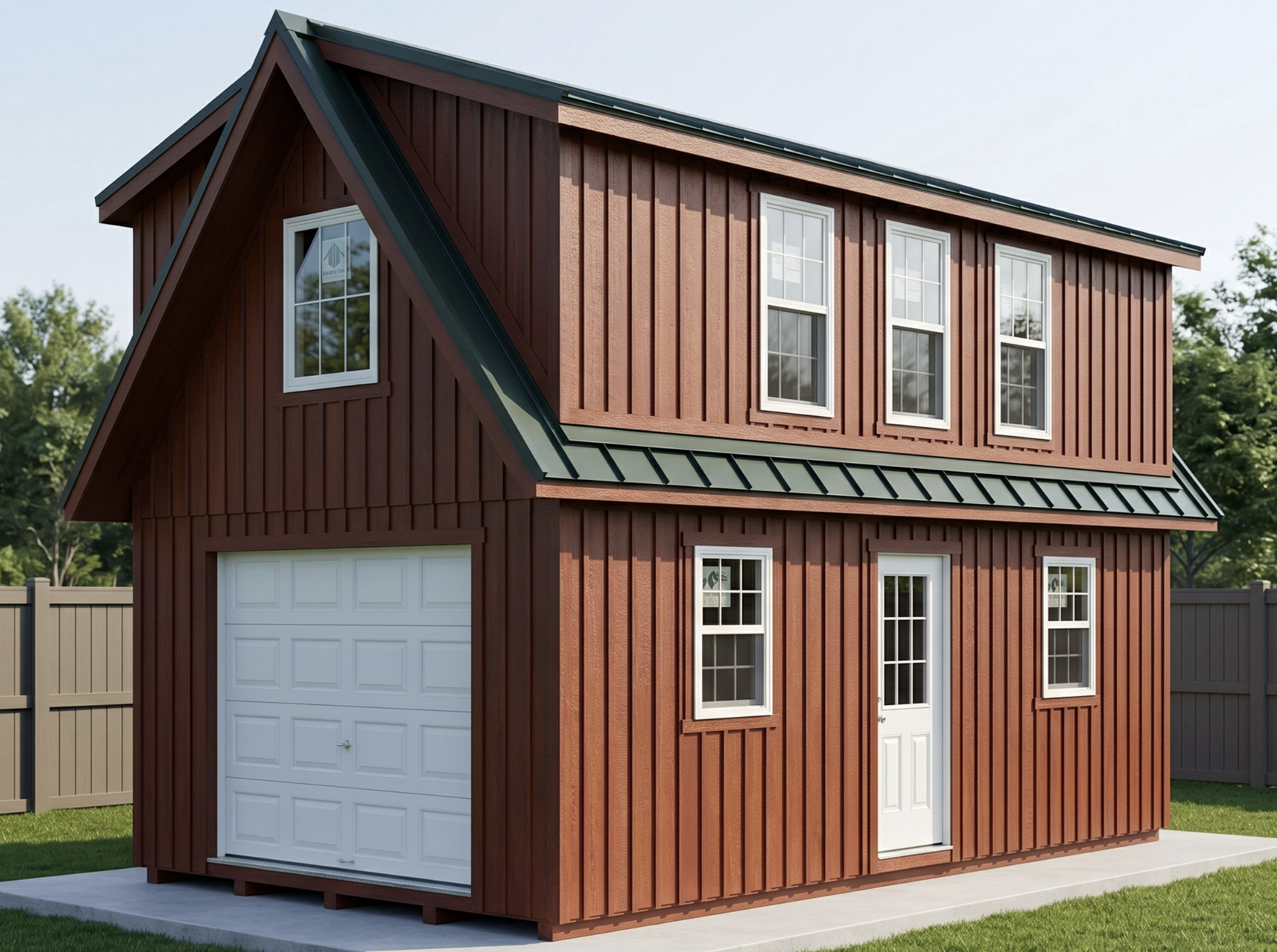 2-Story 14×24 Modular Cabin with Thoughtful Design for $39,122