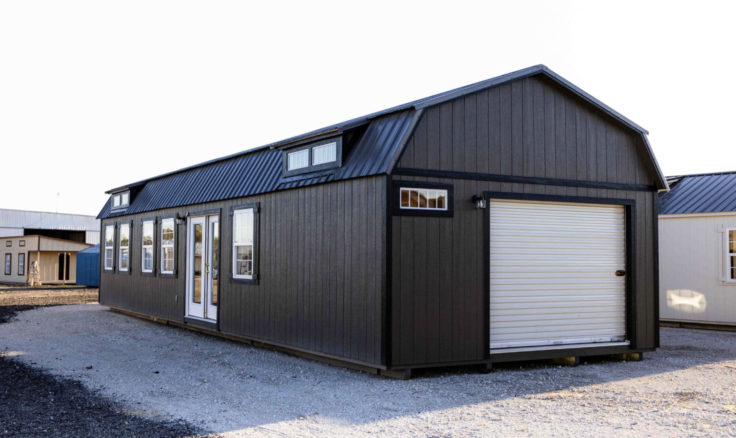 16×50 Prefab Gambrel Cabin Under $50,000