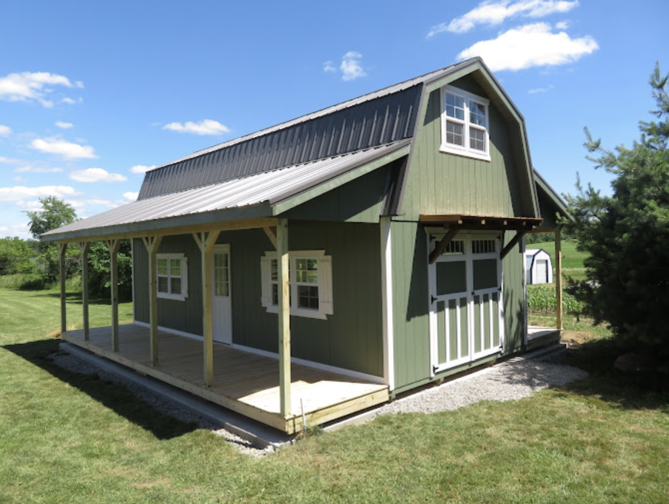 Versatile 2-Story Cabin Serie starting at $15,470