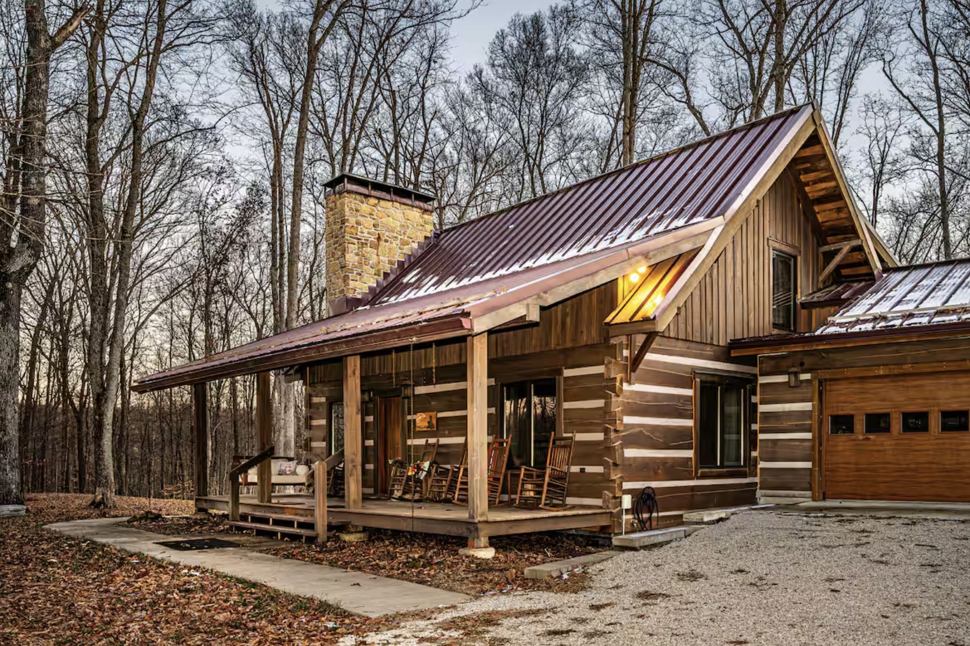 Beautiful 3-Bedroom Log Cabin on 9 Wooded Acres