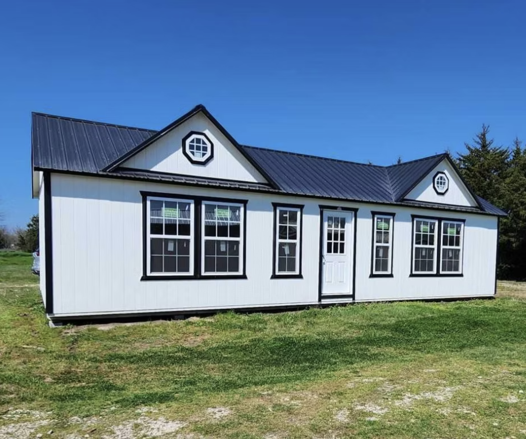 Affordable Portable Cabin with Classic Farmhouse Appeal