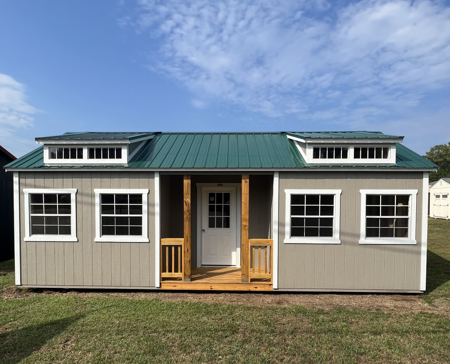 14×28 Cabin with Center Porch Starting at $16,071