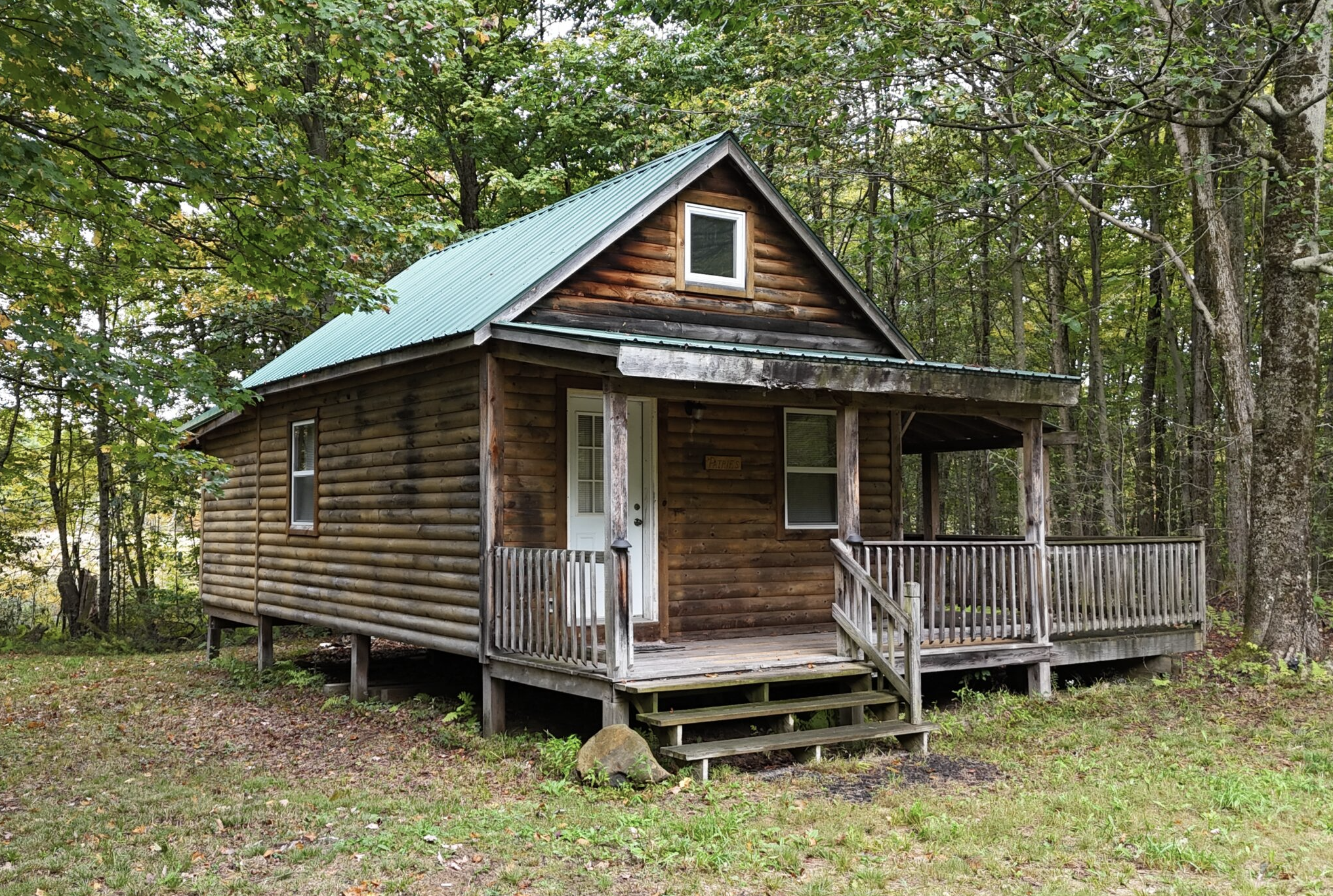Rustic Cabin Retreat on 5 Acres Under $90,000